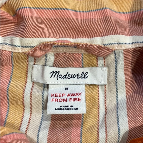 Bedtime Pajama Top in Rainbow Stripe - Picture 6 of 7